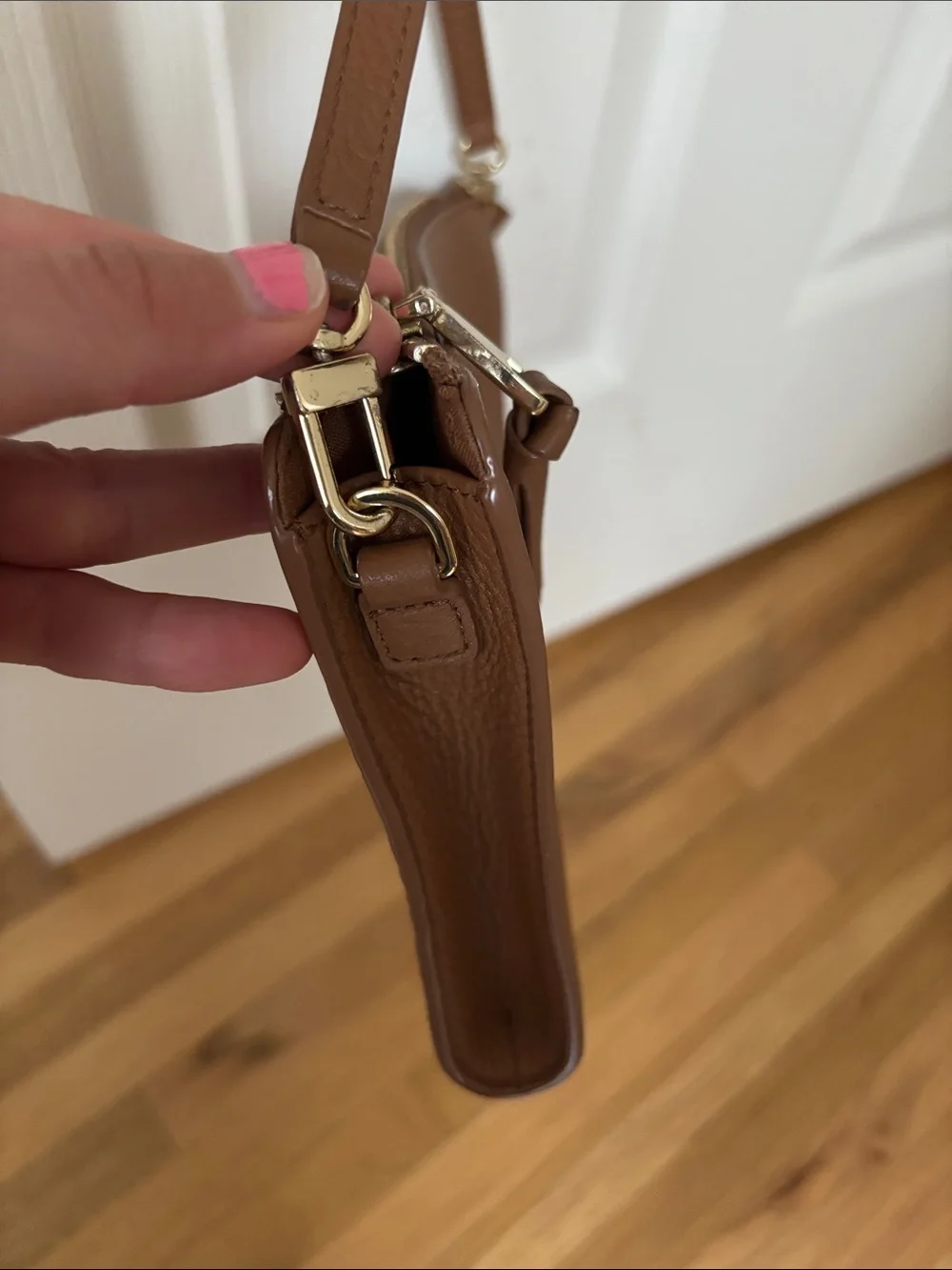 Tory Burch pebbled leather